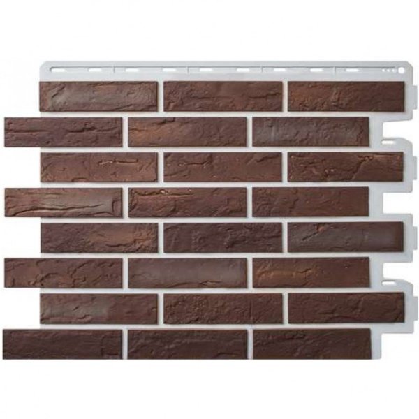 Фасадная панель Альта-Профиль Кирпич Рижский 01 купить в Ирбите
