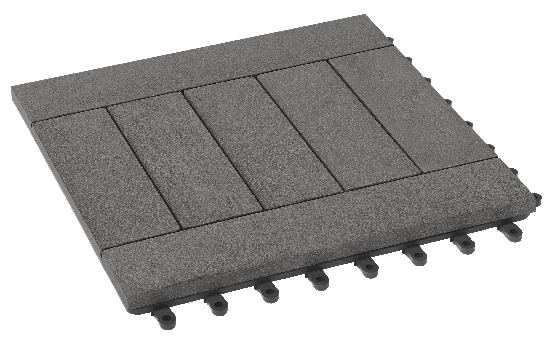 Модульный паркет ДПК GRINDERDECO Комфорт 5 Серый базальт купить в Ирбите