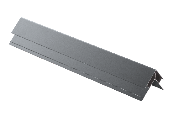 Угловой элемент наружный, алюминиевый, серый купить в Ирбите