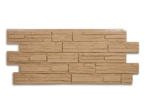 Фасадная панель T-Сайдинг-Альпийская сказка ЭКО-1 Крем купить в Ирбите