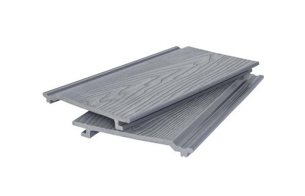 Фасадная доска POLIVAN GROUP 3D фактура дерева DENPASAR серый купить в Ирбите