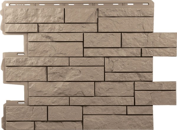 Фасадная панель Альта-Профиль Шотландия Бежевый купить в Ирбите