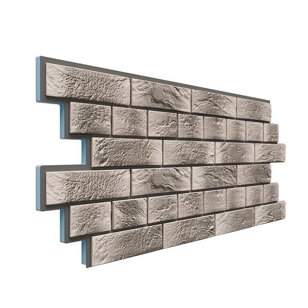 Фасадная термопанель Доломит Венецианский кирпич 20 мм Радос купить в Ирбите