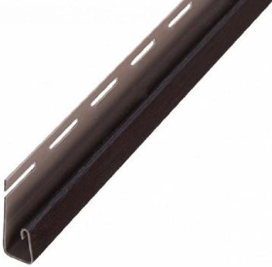 J-профиль Альта-профиль для откоса универсального Альта Декор (отделочные элементы) Коричневый купить в Ирбите