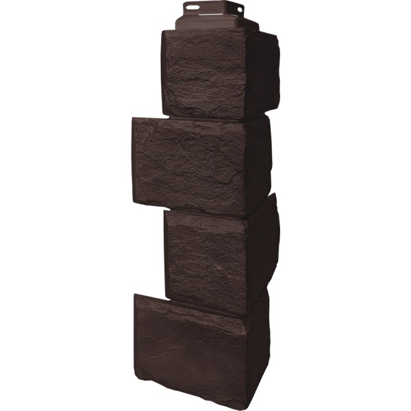 Угол наружный FineBer – “Камень природный” Коричневый купить в Ирбите