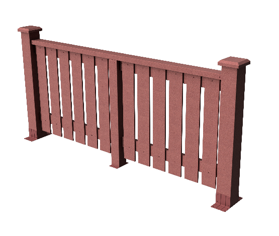 Ограждения декоративное ДПК GRINDERDECO Вилидж мербау купить в Ирбите