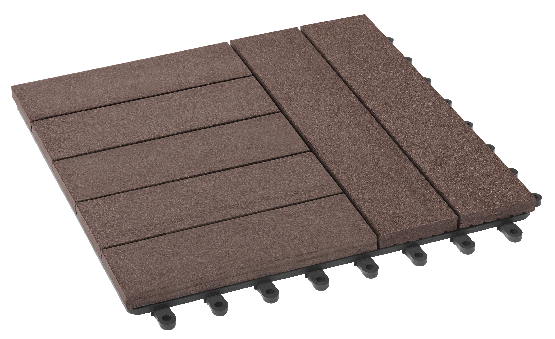 Модульный паркет ДПК GRINDERDECO Комфорт 4 Шоколад купить в Ирбите