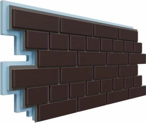 Термопанели Доломит Кирпич 40 мм Коричневый купить в Ирбите