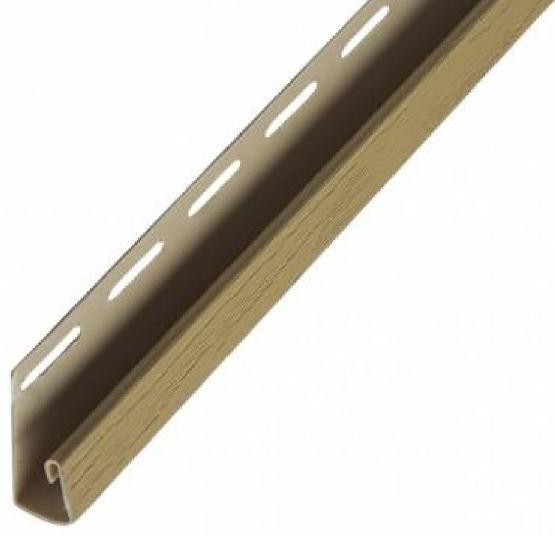 J-профиль Альта-профиль для откоса универсального Альта Декор (отделочные элементы) Песчаный купить в Ирбите