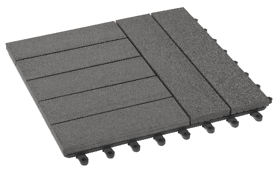 Модульный паркет ДПК GRINDERDECO Комфорт 4 Серый базальт купить в Ирбите