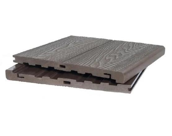 Ступень NEW МАССИВ 3D+3D POLIVAN GROUP DENPASAR тёмно-коричневый купить в Ирбите