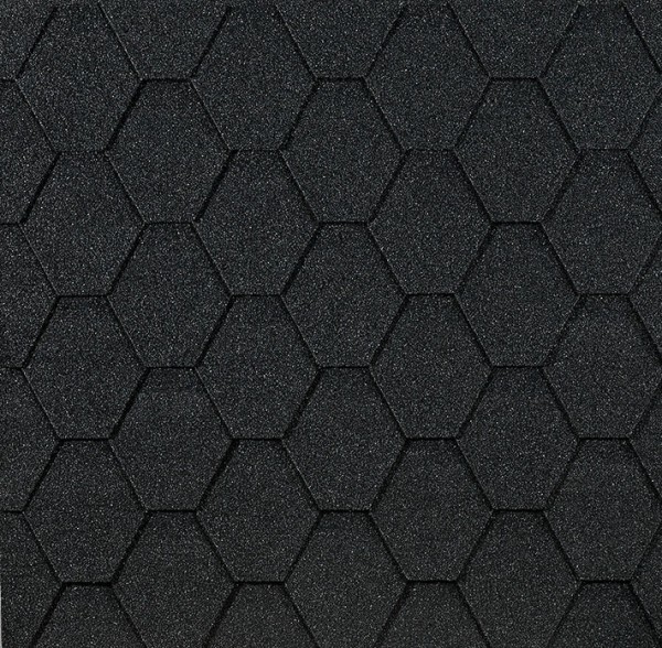 Гибкая черепица EURASIA Docke, Коллекция ШЕСТИГРАННИК Серый купить в Ирбите