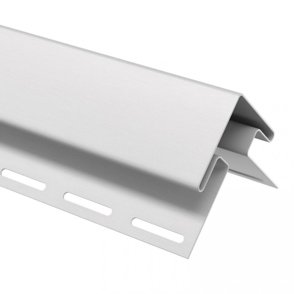 Угол внешний (наружный) для сайдинга, белый купить в Ирбите