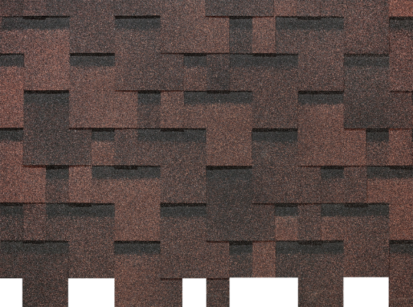 Гибкая черепица EURASIA Docke, Коллекция Лабиринт Коричневый купить в Ирбите