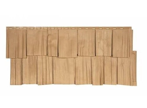 Фасадная панель T-Сайдинг-Щепа дуб ЭКО-1 Бежевый купить в Ирбите