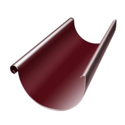 Водосток Grand Line 125x90 – Полукруглый желоб 3 метра RAL 3005