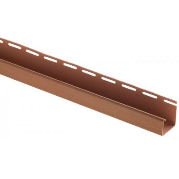 J-профиль Люкс Крашенный, T-15, ВН, Cветлый Дуб купить в Ирбите