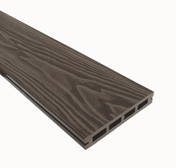 Террасная доска из ДПК Terrapol Смарт 3D Пустотелая с пазом Тик Киото купить в Ирбите