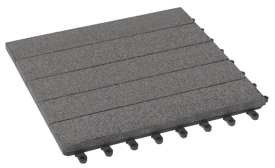 Модульный паркет ДПК GRINDERDECO Комфорт 3 Серый базальт купить в Ирбите