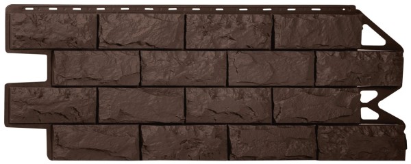 Фасадная панель Альта-Профиль Фагот ЭКО Коричневый купить в Ирбите