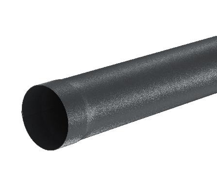 Водосток Aquasistem, Система 150/100 - Труба водосточная 1.00м RR 23 Маренго matt купить в Ирбите