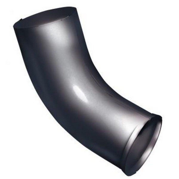 Водосток Grand Line 125x90 – Колено сливное RAL 7024 купить в Ирбите