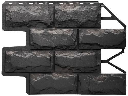 Фасадная панель FineBer Блок, Темно-серый купить в Ирбите