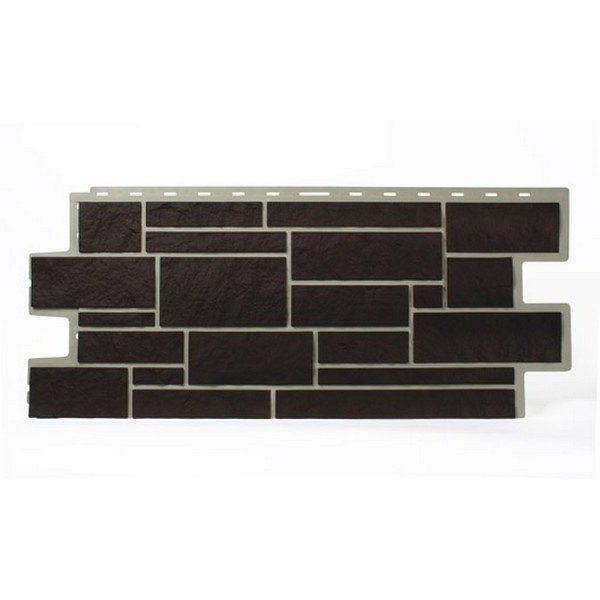 Цокольный сайдинг Tecos ImaBel “Камень” – Оникс №700 купить в Ирбите