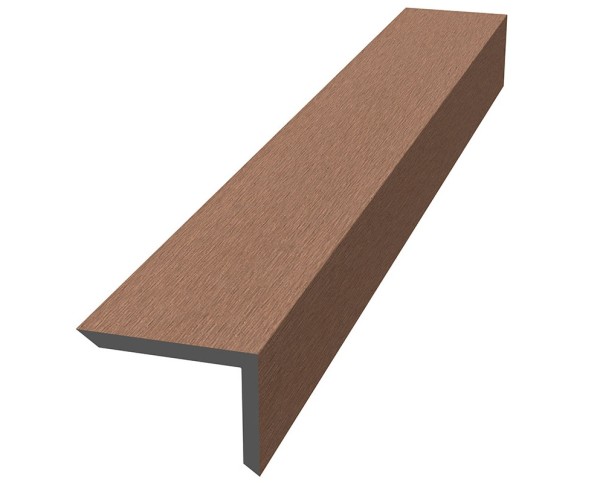 Уголок ДПК для террасной доски NauticPrime, 60x40x2900мм Кедр купить в Ирбите