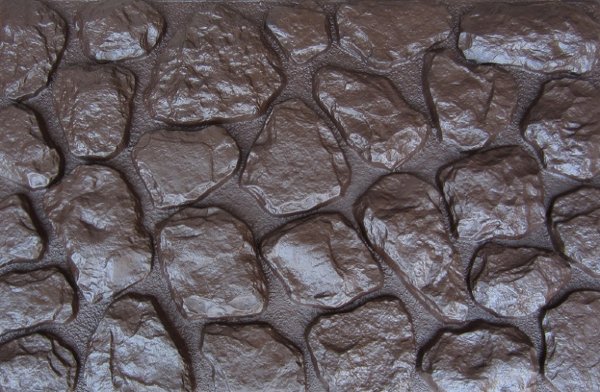 Фасадная панель Аэлит Камень мелкий Коричневый купить в Ирбите