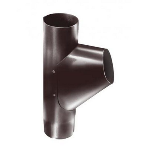 Водосток Grand Line 150x100 – Тройник RAL 8017 купить в Ирбите