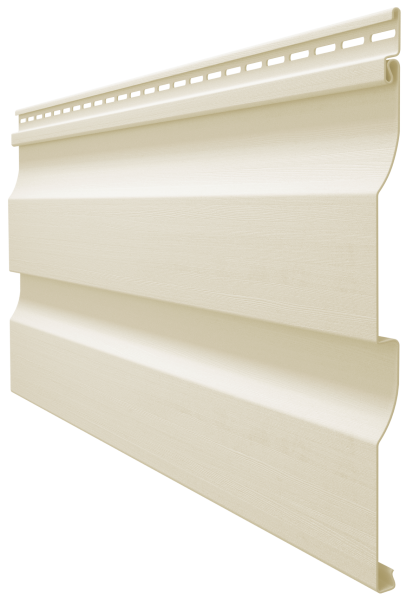 Виниловый сайдинг docke (дёке) - профиль D4,5D, сливки купить в Ирбите