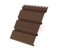 Софит с центральной перфорацией, коричневый купить в Ирбите