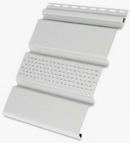 Софит с центральной перфорацией, белый купить в Ирбите