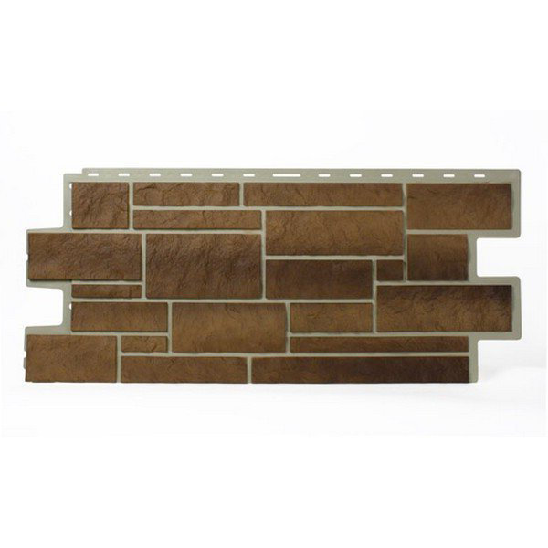 Цокольный сайдинг Tecos ImaBel “Камень” – Янтарь №705 купить в Ирбите