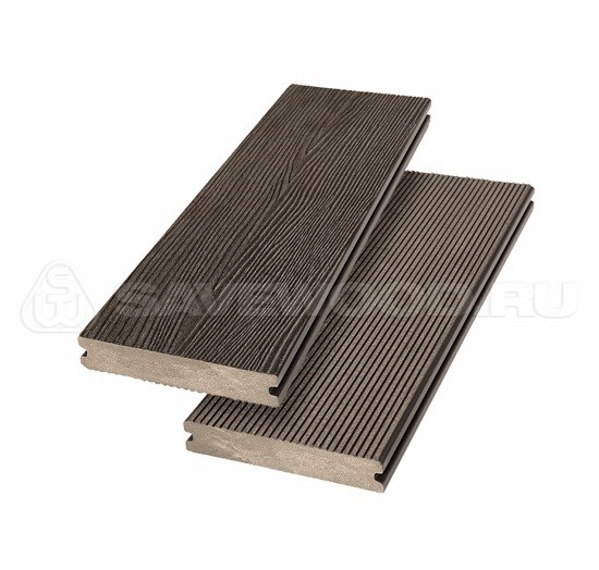 Террасная доска SW Abies (R) - радиальный распил Темно-коричневый купить в Ирбите
