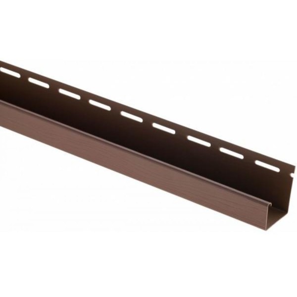 J-профиль Люкс Крашенный, T-15, ВН, Тёмный Орех купить в Ирбите