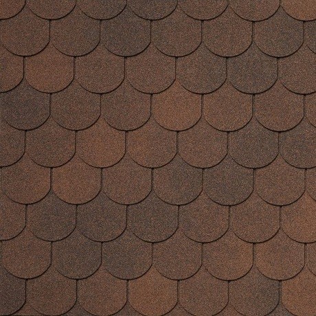 Гибкая черепица Tegola ASSISI marrone 434 купить в Ирбите