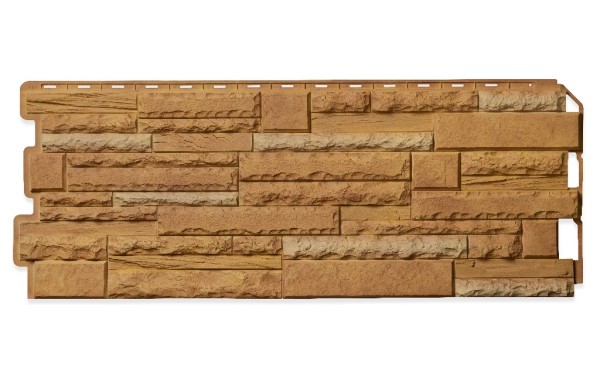 Фасадная панель Цокольный сайдинг Альта профиль Скалистый камень Памир Комби купить в Ирбите