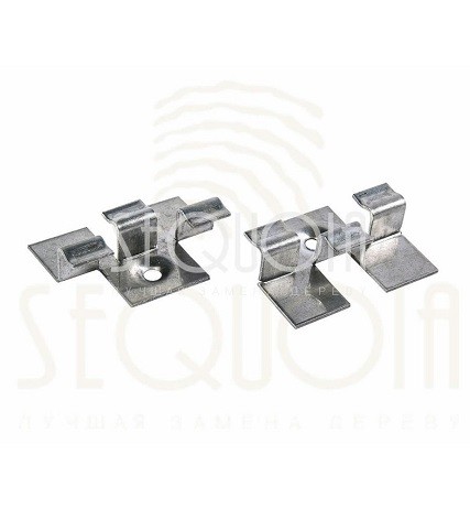 Кляймер рядный для доски террасной SEQUOIA купить в Ирбите