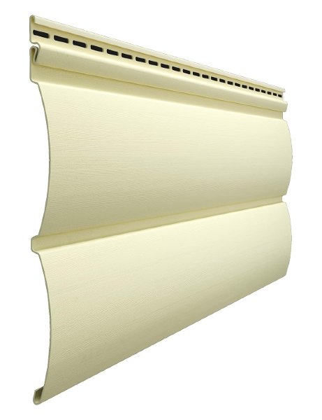 Виниловый сайдинг docke (дёке) - blockhaus D4,7T ( под бревно), банан купить в Ирбите