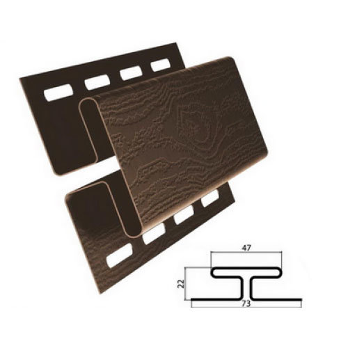 H-профиль, коричневый купить в Ирбите