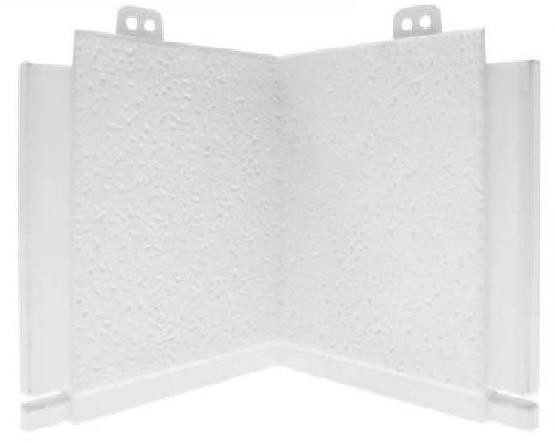 Угол добора Альта-профиль Альта Декор (отделочные элементы) Белоснежный купить в Ирбите