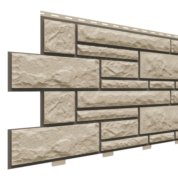 Фасадная панель Доломит, Брусчатка Доломит Сандал (2м) купить в Ирбите