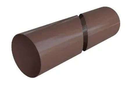 Водосток Альта-Профиль ПВХ – Труба водосточная 3м (коричневый) купить в Ирбите