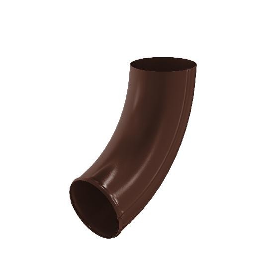 Водосток Aquasistem, система 125x90 - Отвод трубы RAL 8017 Коричневый купить в Ирбите