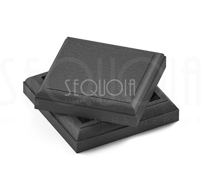 Комплект крышка/юбка для столба SEQUOIA GRAY купить в Ирбите