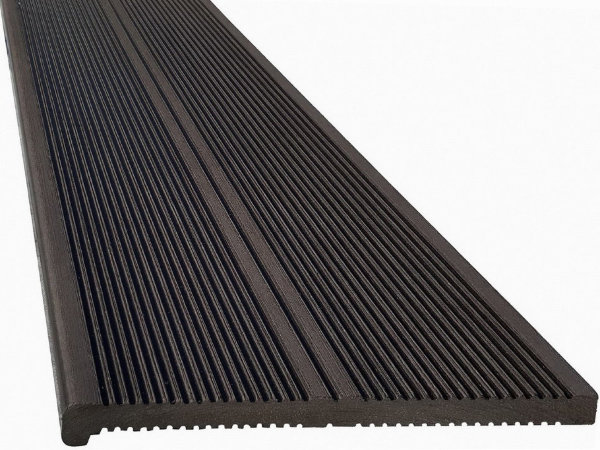 Ступени из ДПК Deckron полнотелая Венге купить в Ирбите