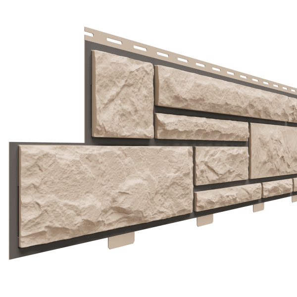 Фасадная панель Доломит, Брусчатка Доломит Орех (3м) купить в Ирбите