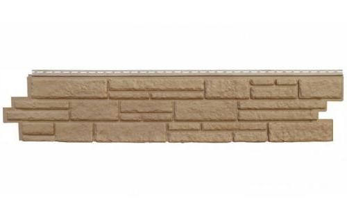 Фасадная панель GrandLine Алтайский камень Янтарь купить в Ирбите